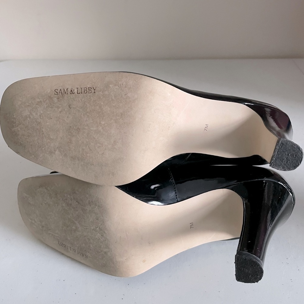 Sam & Libby Patent Leather Heels - Used once - Picture 6 of 8